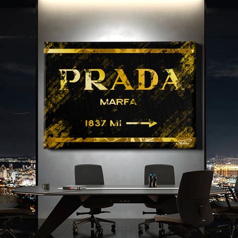 prada leinwand bild|Prada Leinwand .